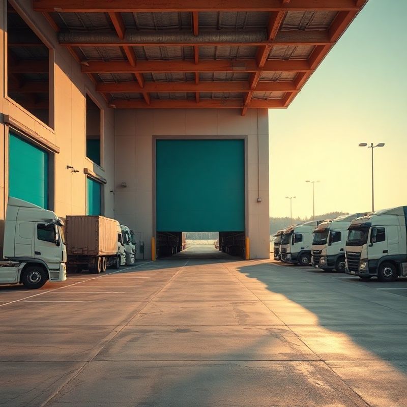 Stoneaswift logistics hub at dawn in Montréal
